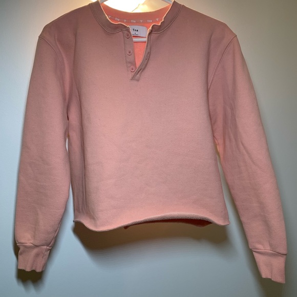 Aritzia Sweaters - TNA Aritzia Crewneck Salmon pink size S